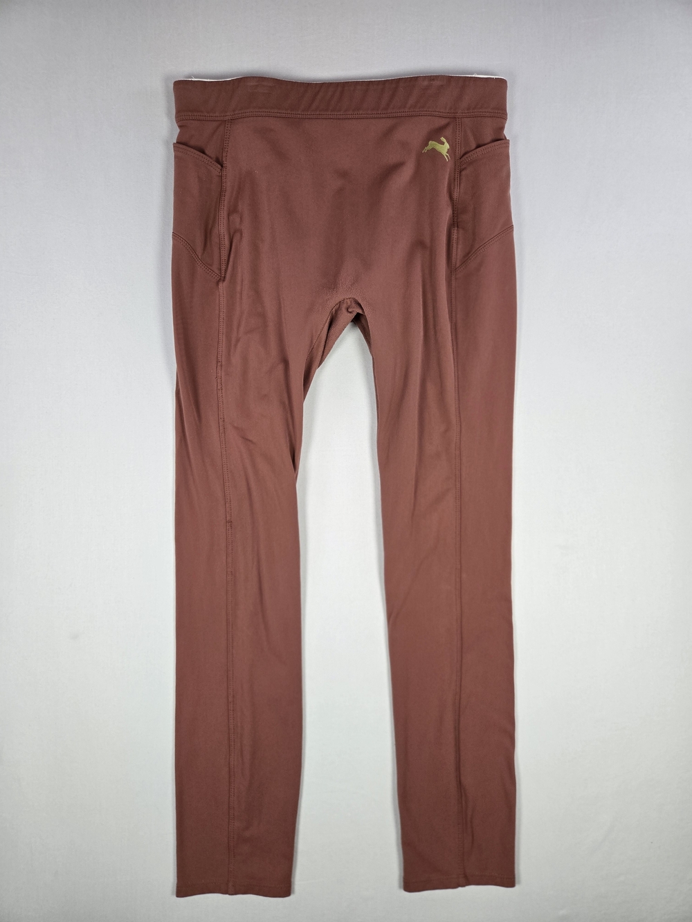 Tracksmith Allston Turnover Running Leggings Tights Plum Mauve Women’s Size S